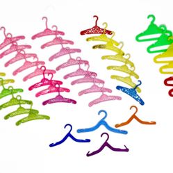 Barbie Clothing Hangers Lot