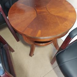 Wooden Round Table