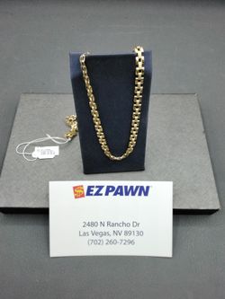 10kt Rolex chain