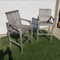 Teak Bar Stools, Teak Arm Chairs, Modern Designer Bar Stools