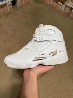 Size 10.5 - Nike Air Jordan 8 Retro OVO White