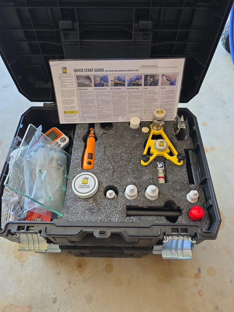 Windshield Chip Repair Kit.