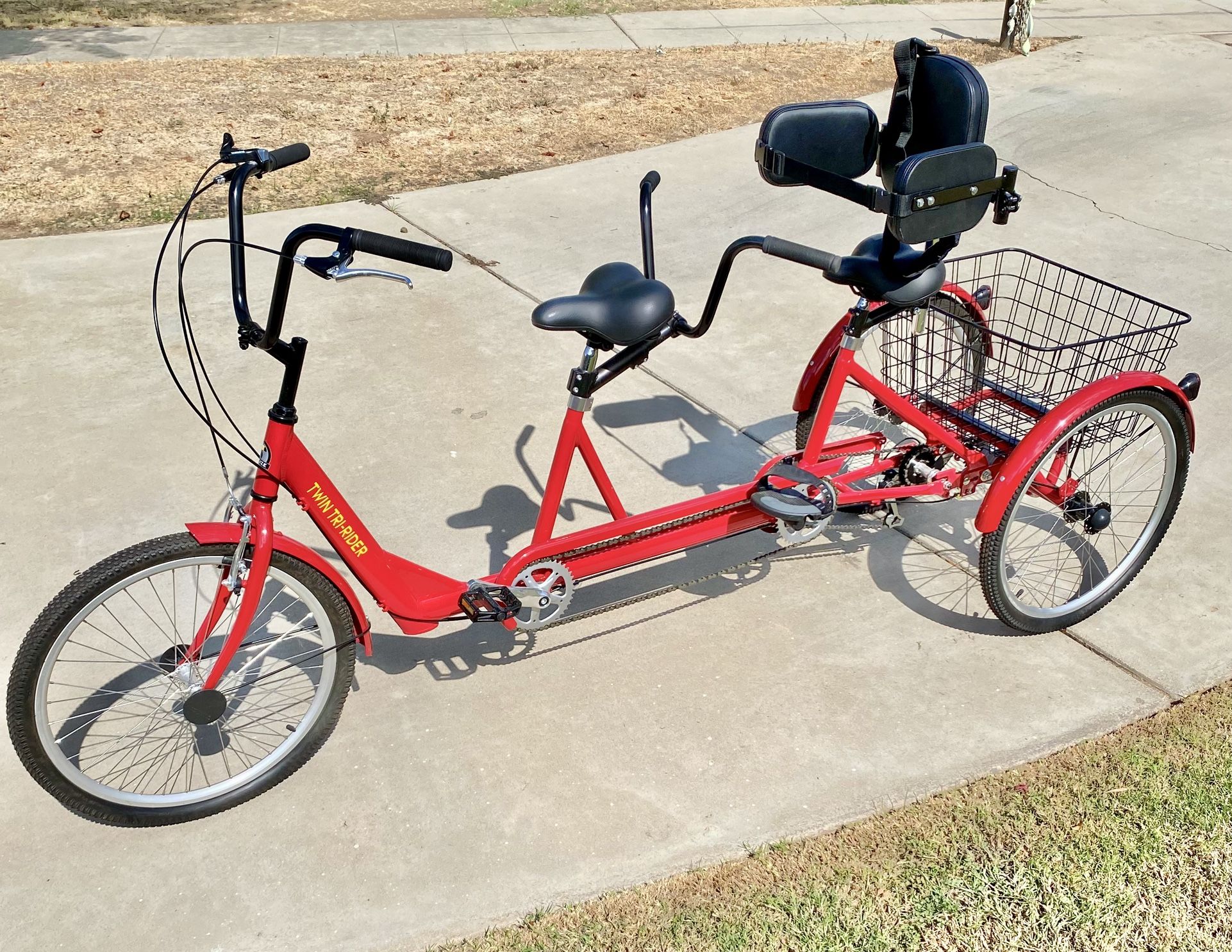 Tandem Trike By Belize Red
