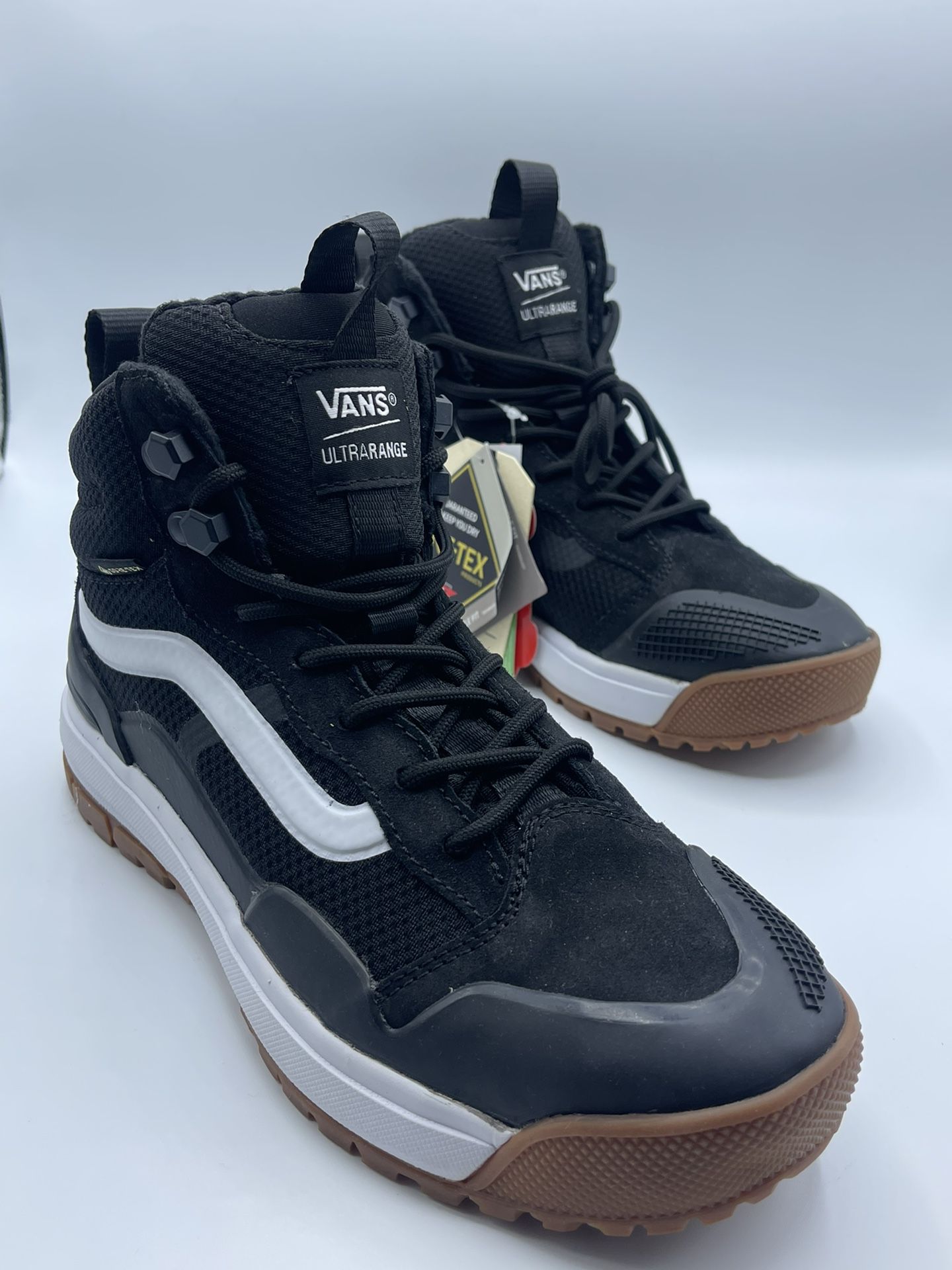 VANS Men’s UltraRange Exo Hi MTE Gore-Tex Waterproof Shoes Black Size 6.5M 8W $150