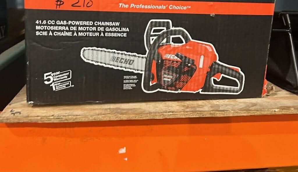Echo Gas Powered Chainsaw