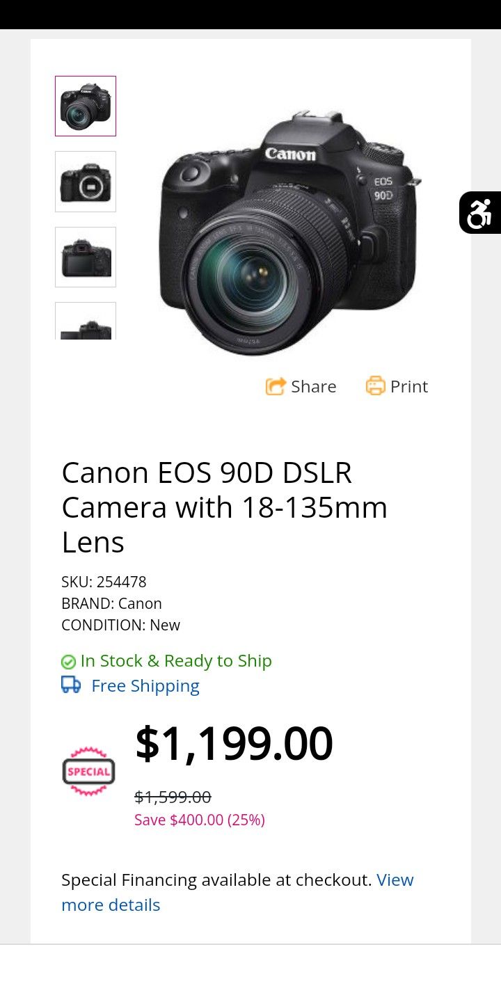 Cannon EOS 90