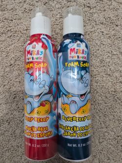 Moneysworth & Best Fun House Kids Foam Soap Very Berry & Blueberry Rush
