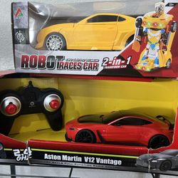 Brand New Remote Control Cara And Robot Race Car Both $25 