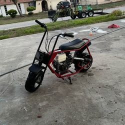 100cc Mini Bike No Paper Work But Built It.