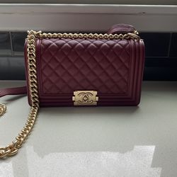 Chanel Quilted Boy bag