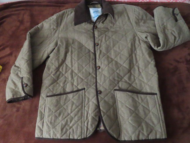 Beretta Sport Mens  40 L/S Loro Piana Storm System Thermore Heavy Coat quilted