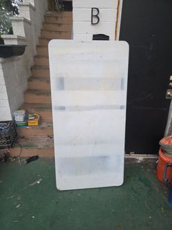 Folding Table Top White Plastic