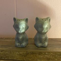 Vintage Disney Figaro Salt And Pepper Shakers