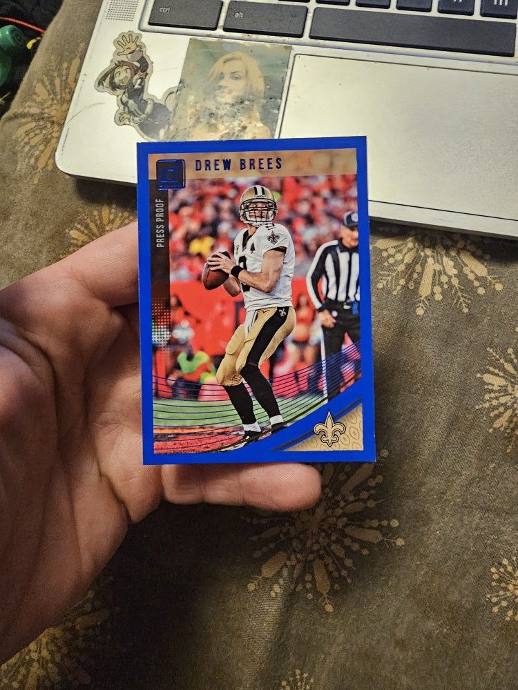 Drew Brees Football Card
