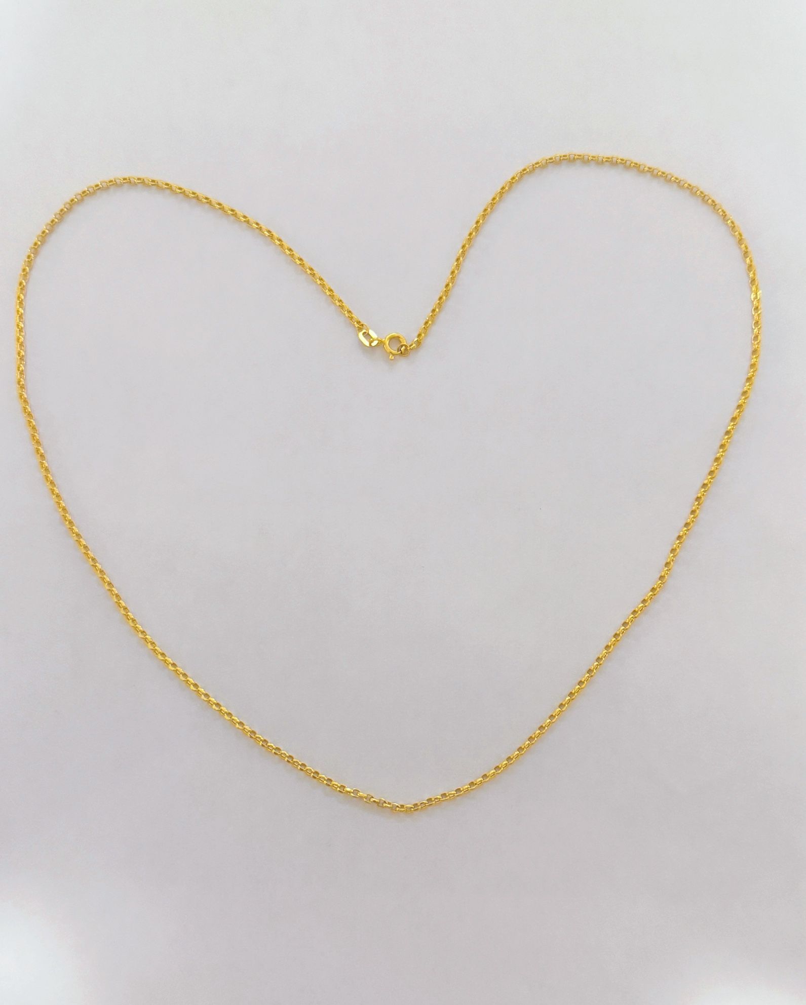 18K Yellow Gold Necklace 