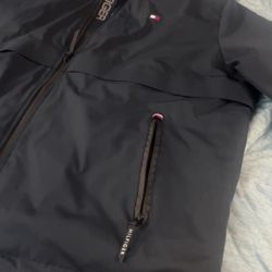 NWOT Tommy Hilfiger Blue Performance Jacket Quilted Water-Resistant