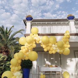 Yellow Party Decoration Yellow Balloons