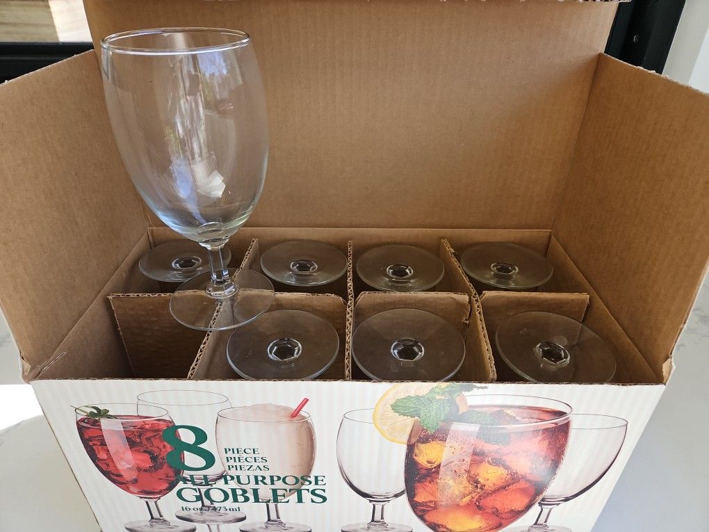 Napa Country All-Purpose 16oz Goblets - 8 Piece Set