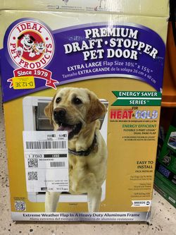 New extra Large flap dog pet door