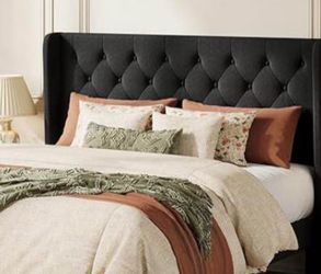 Black Queen size headboard new
