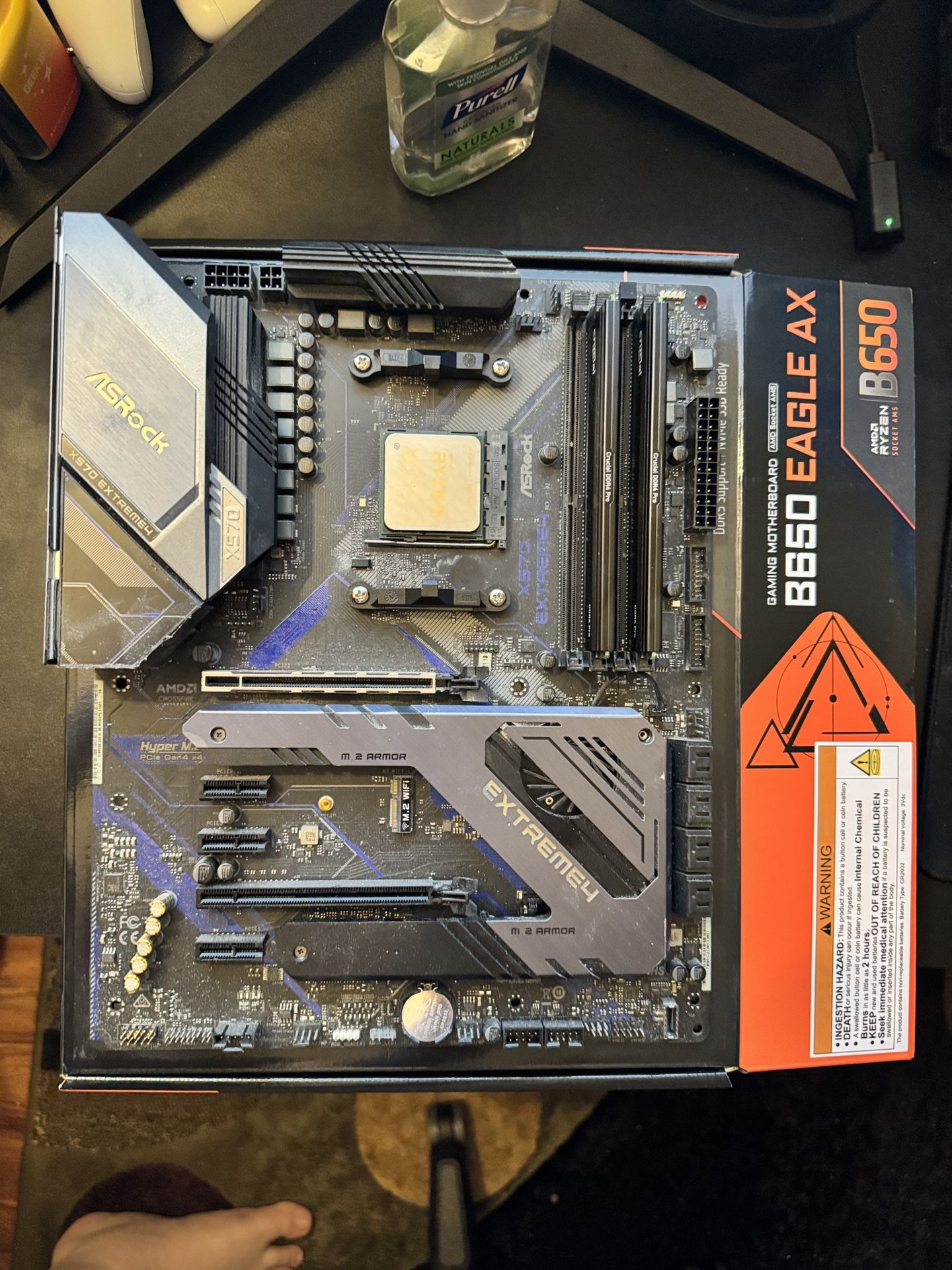 AMD 5800X3D + Asrock X570 Extreme4 + 64GB