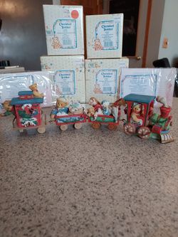 Cherished Teddies 4 Piece Set (Make an Offer)
