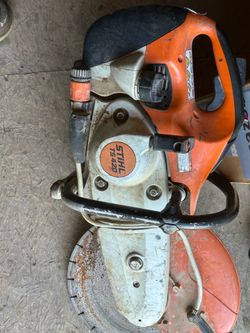 Concrete saw