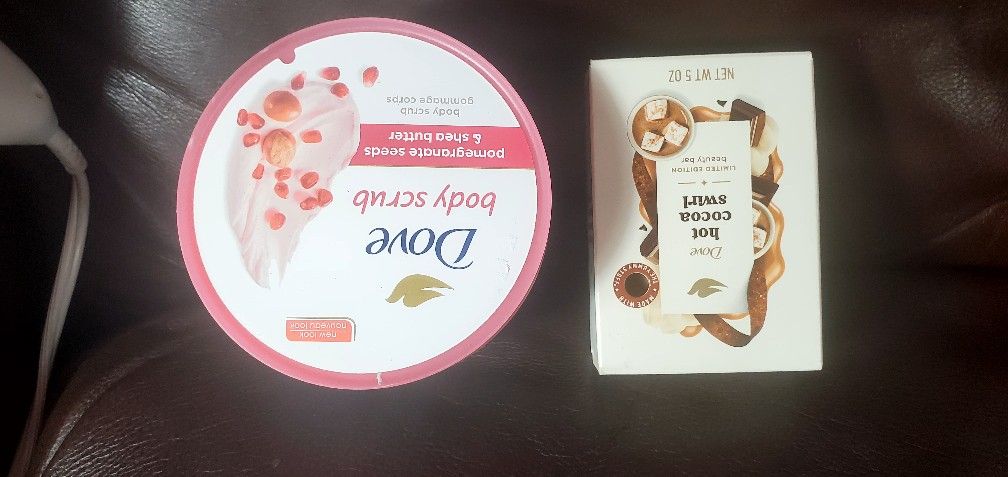 Dove Scrub & Bar Soap