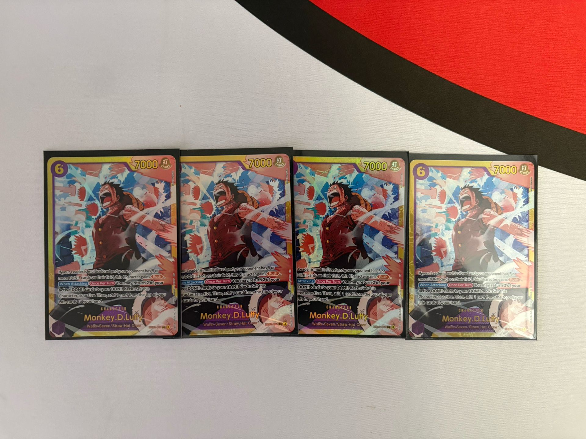 One Piece TCG EB 02 Purple Luffy SEC