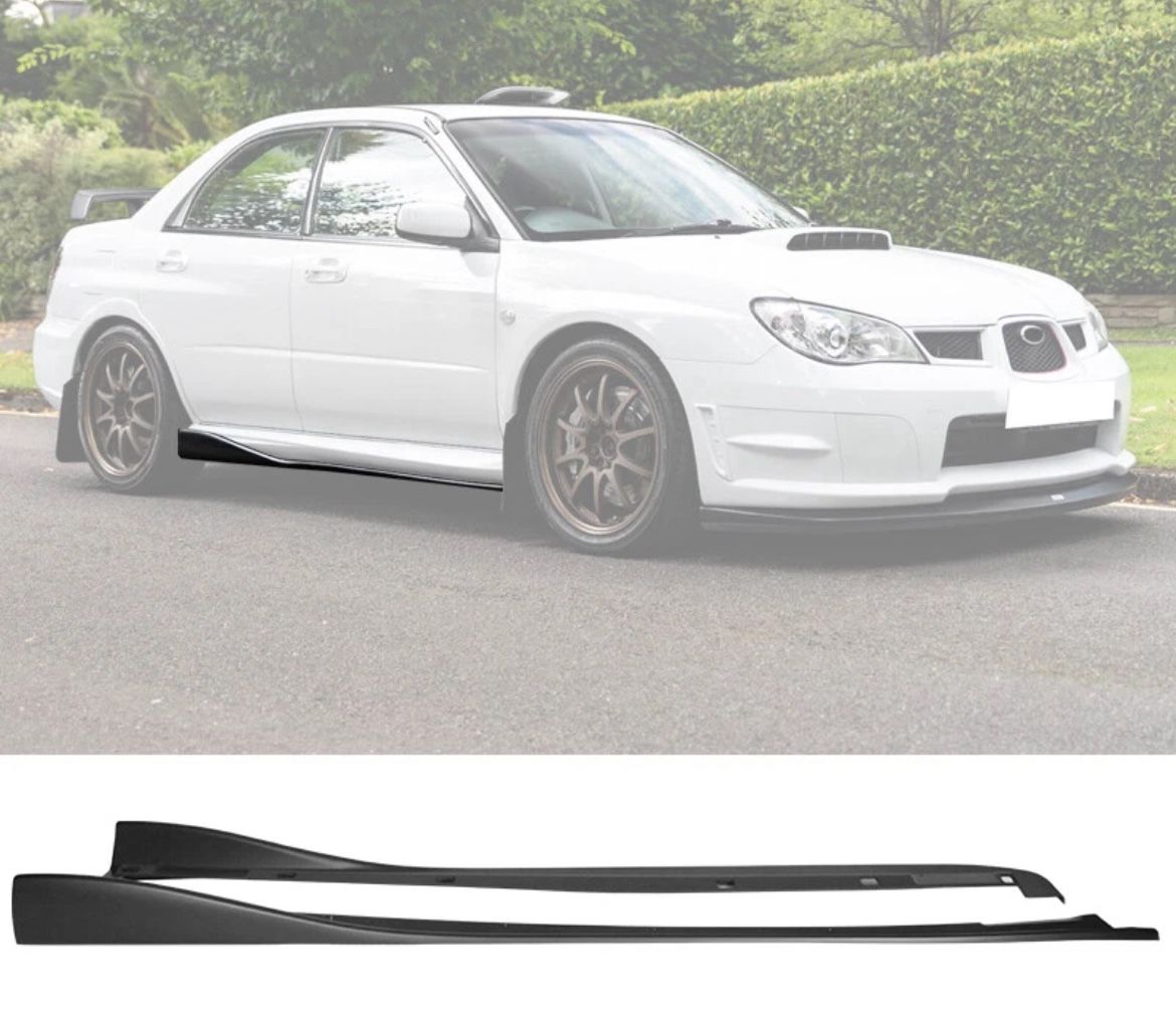 02-07 Subaru WRX / STI CS-Style Side Skirt Extensions