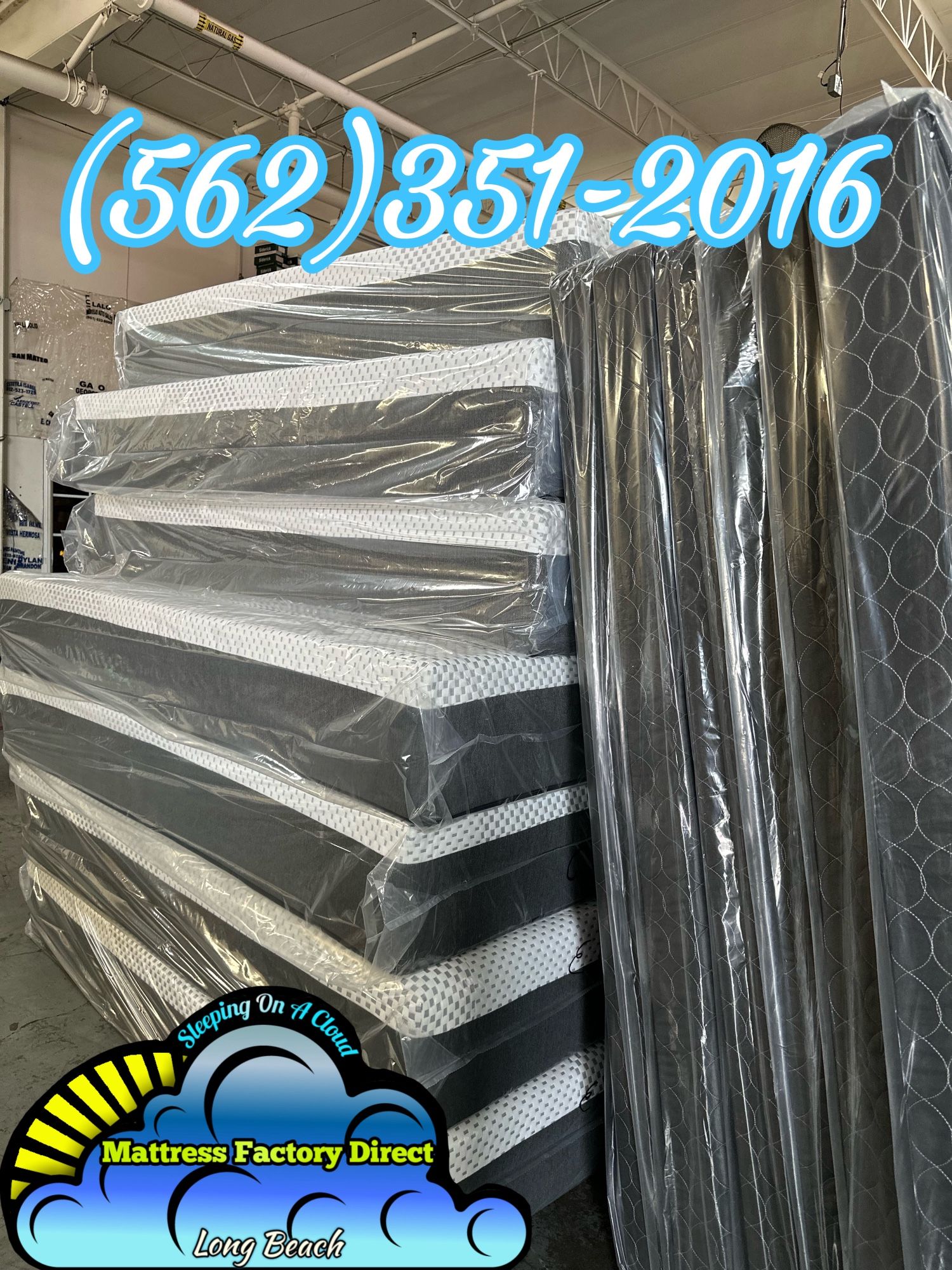 Queen Extra Firm Dreamer Mattress And Box Set New Cama