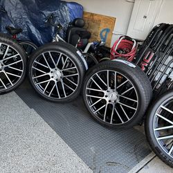 Hi I Have A Set Of Status Alloy Wheels With New Tires 24 Inch Wheels
