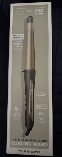 TOURMALINE CERAMIC CURLING WAND 1¼-¾ IN.