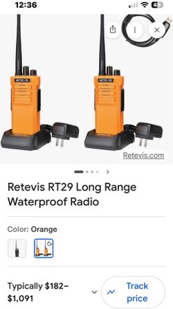 Adults Walkie Talkie Retevis RT29