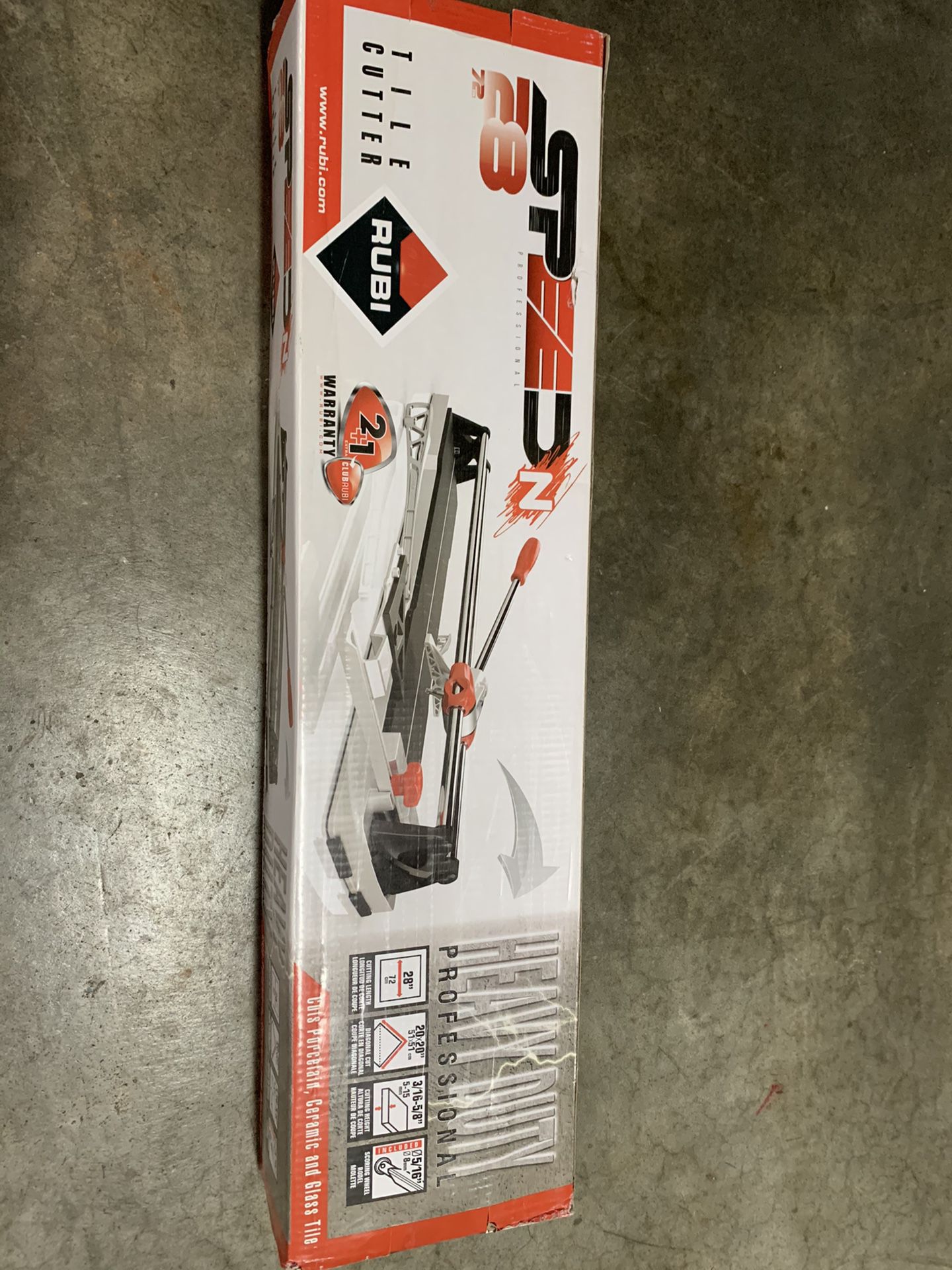 28” Speed-N Tile Cutter .... NEW