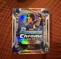 2026 Topps Bowman Chrome Baseball Mega Box Factory Sealed
