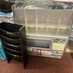 Wall mount Brochure Rack For $650 Or Best Offer