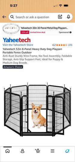 Pet enclosure puppy pen