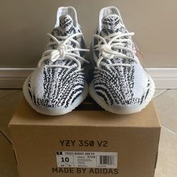 Yeezy boost 350 v2 zebra size 10