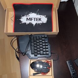 Gaming Keyboard And Mouse.