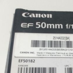 Like New Canon EF 50mm f/1.4 USM
