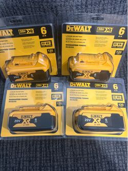 DeWalt 20V MAX XR 6.0Ah Lithium-Ion Battery (DCB206)