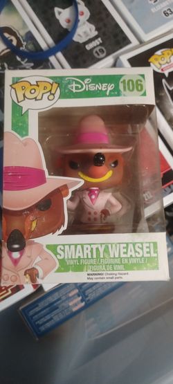 Funko Pop Who Framed Roger Rabbit. Smarty Weasel. Long Vaulted Mint