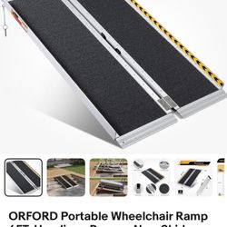 Brand New Light Aluminum Wheelchair Ramp