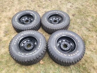 Chev Rally Wheels And Tires