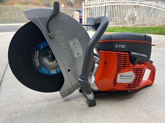 770 Husqvarna demo saw 14”