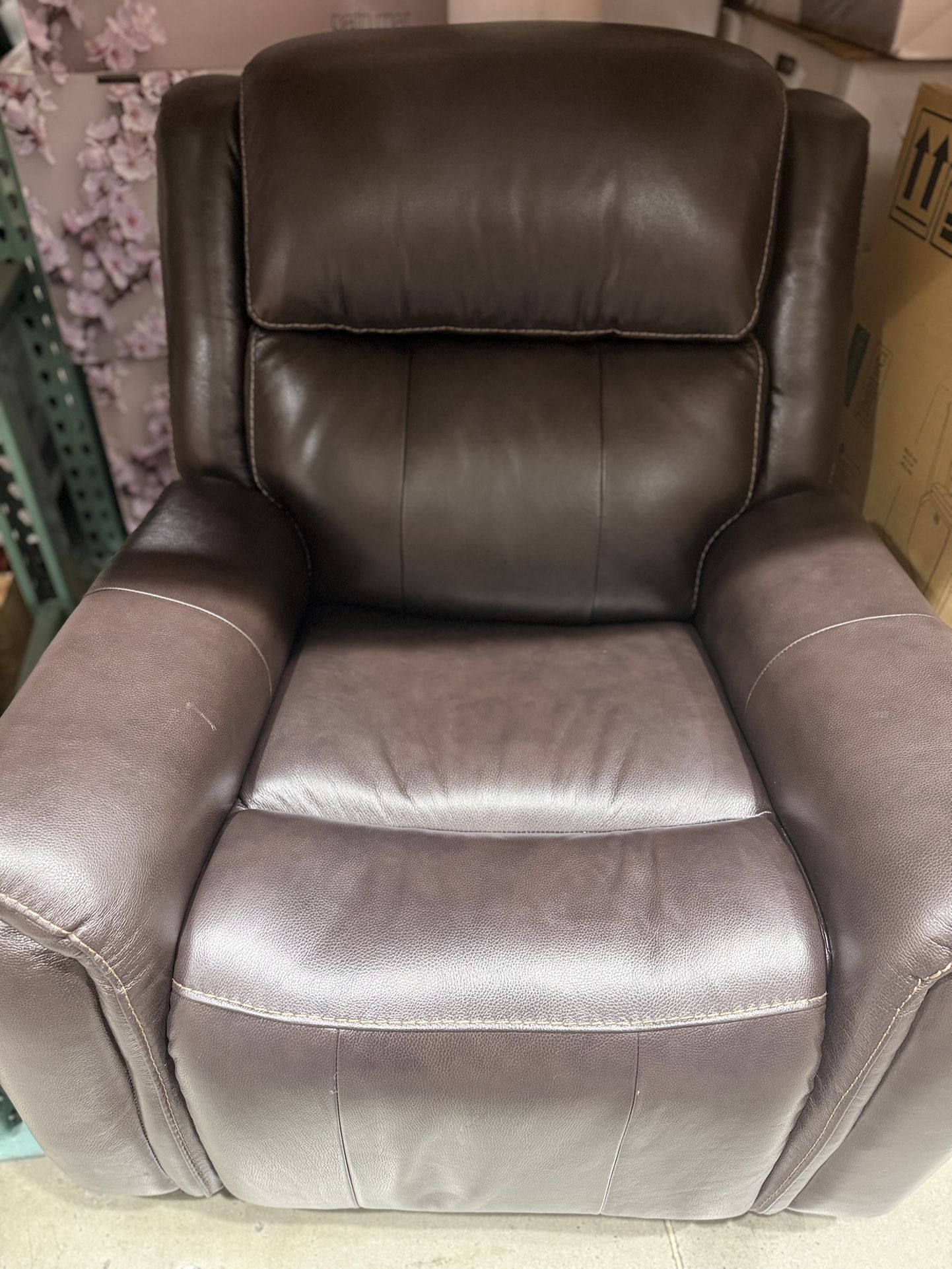 Recliner Leather sofa