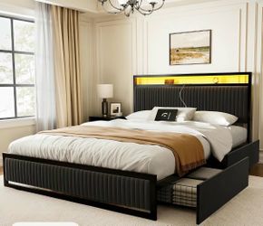 Queen Bed + queen mattress