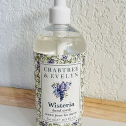 Crabtree & Evelyn Wisteria Hand Wash Soap - 16.9 oz.