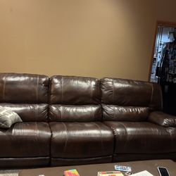 Leather Couch From Ashley’s Furniture 